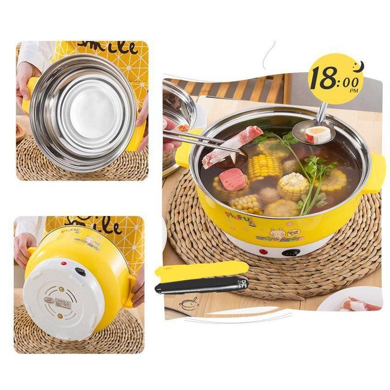 Nồi Lẩu Đủ Size 28cm nắp kiếng Nồi Lẩu Đa Năng Kiểu Dáng Thông Minh Và Hiện Đại - Độ Bền Cao, Nồi Hấp, Chảo Mini 6