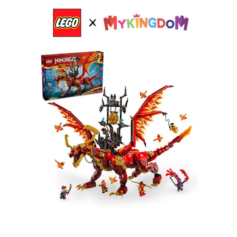 [DEAL ĐỘC QUYỀN] Đồ Chơi Lắp Ráp Rồng Lửa Bóng Đêm Của Kai LEGO NINJAGO 71822 (1716 chi tiết)