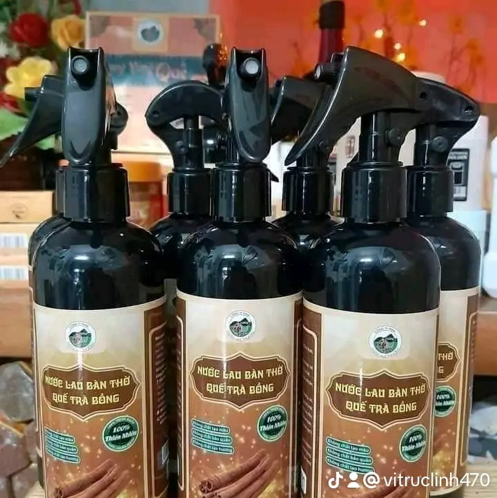 Nước Quế Lau Bàn Thờ 300ml-Hương quế Trà Bồng
