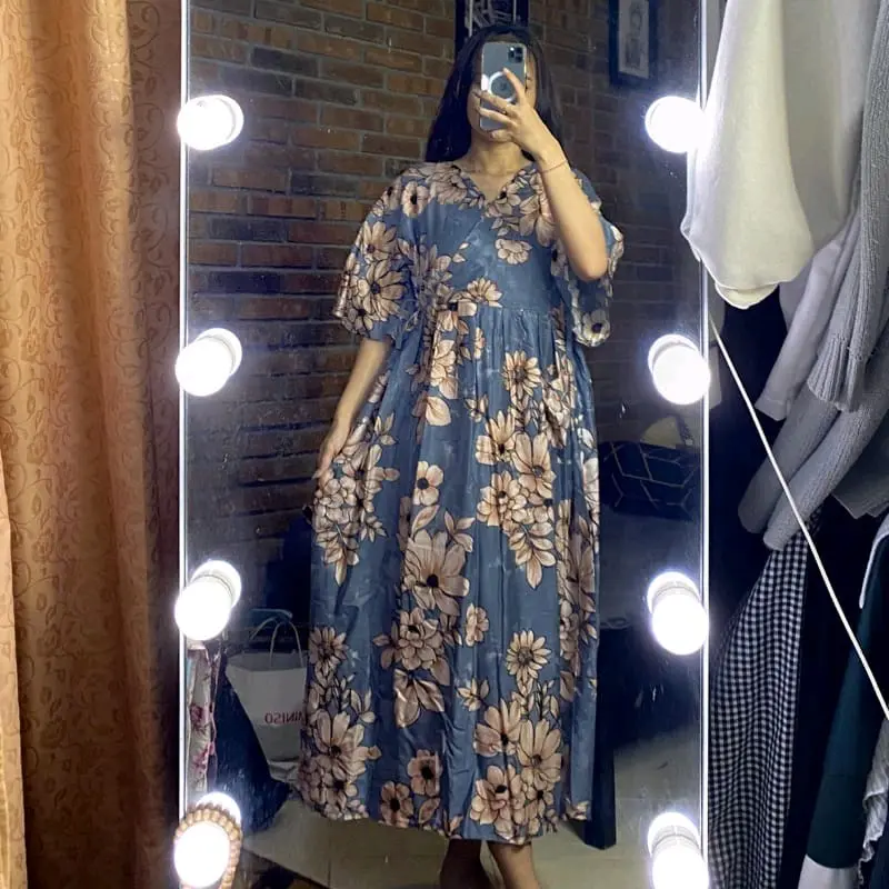 Daster Kimono Panjang Busui Friendly