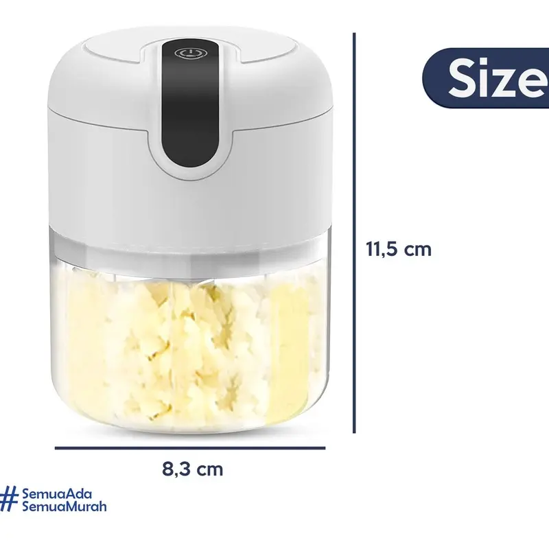 Blender Portable Mini USB - Chopper Alat Penggiling Bumbu Dapur 3