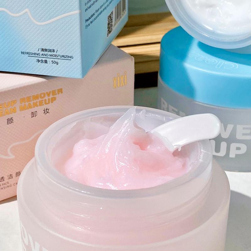 Product Introduction of Makeup Remover Cream, Gentle Deep Cleansing Makeup Remover Balm, Refreshing and Clean, Non Irritating, Efficient and Fast Cleansing Cream 13