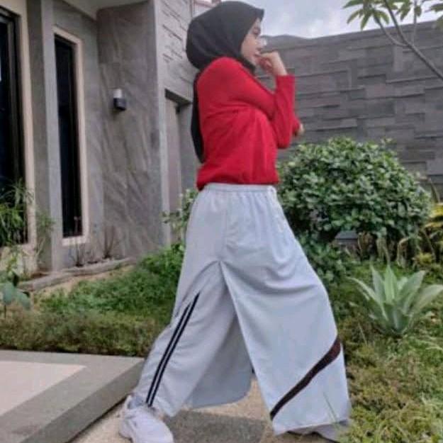 rok celana olahraga wanita muslimah Panjang 1