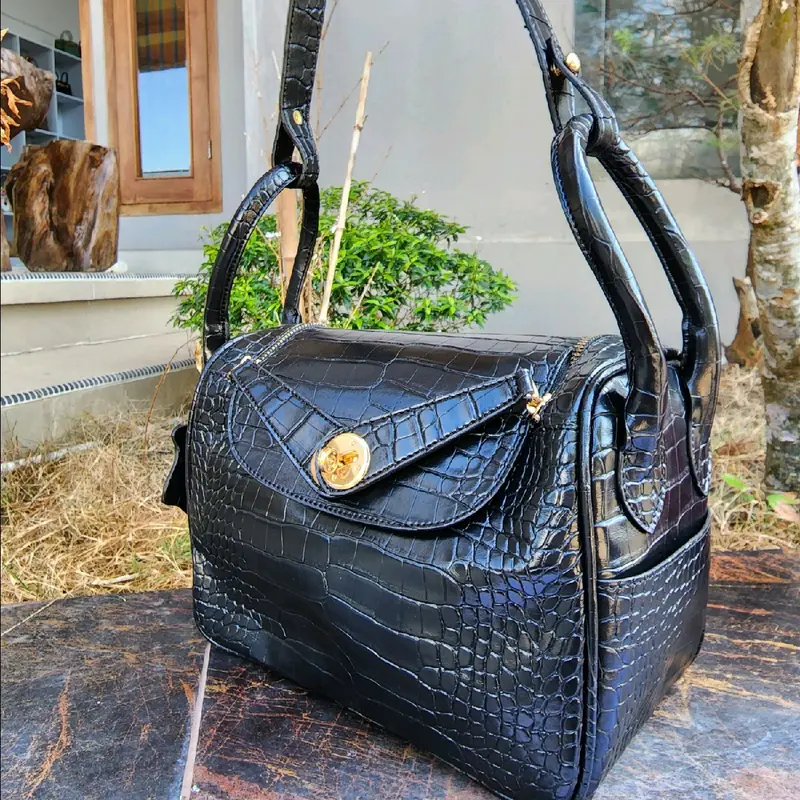 RAJATAS LINY CROCO BESAR PREMIUM JUMBO SIZE 25CM DAPAT FREE 2 TALI ANTI NGELOPEK 1