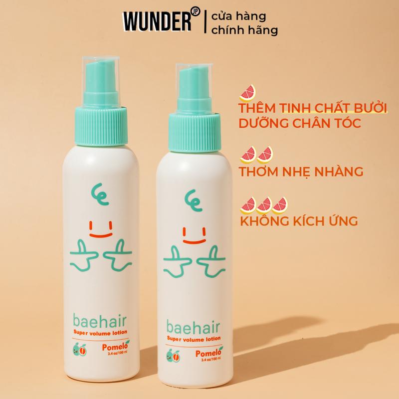 2 Xịt mọc tóc, làm phồng tóc và ngăn rụng tóc Baehair - TIẾT KIỆM 100K 1