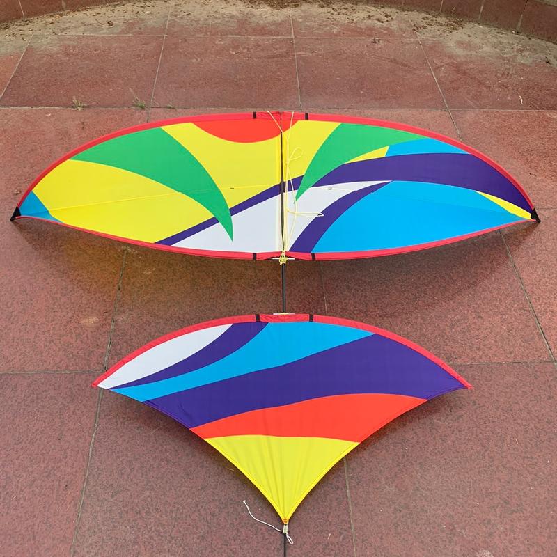 diều 2m lắp ghép full cacbon phối mầu:(diều đã làm sẵn)khung diều full cacbon áo diều vải in nhiệt:tặng kèm 100m dây thả: dieu sao