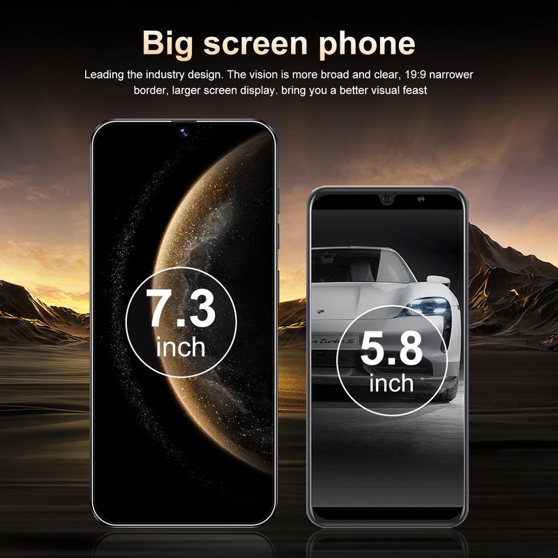 Product Introduction of Hot Sale Mate70pro Perforated Screen Mobile Phone Smartphone 14
