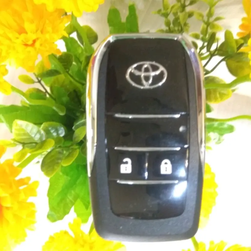Casing flip key toyota model lipat innova yaris fortuner vios 2 tombol Kunci 1