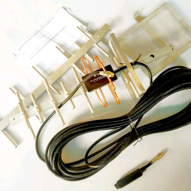 ANTENA YAGI MODEM,MIFI,ROUTER,HP (KABEL 15M) 8
