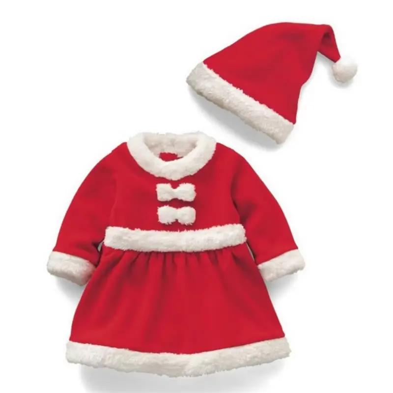Trang Phục Hóa Trang Giáng Sinh, Cho Trẻ Em Và Trẻ Em, Ông Già Noel, Bộ Trang Phục Giáng Sinh Cho Bé, Váy, Quần, Áo, Mũ, Áo Choàng, Thắt Lưng, Thích Hợp Cho Bé Trai Và Bé Gái 7