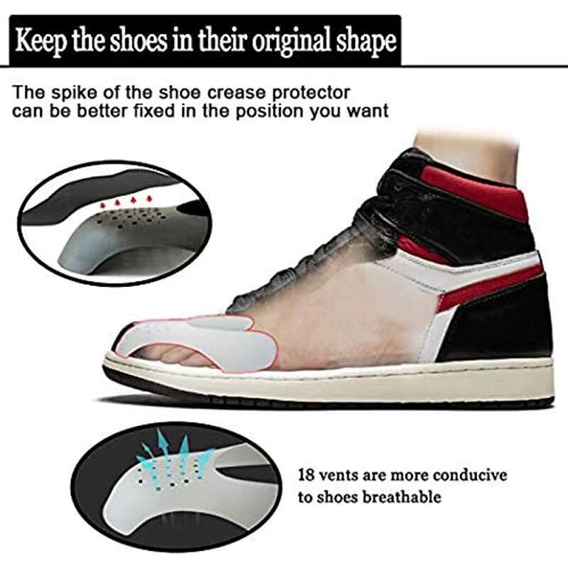 Product Introduction of 2 Pacs New Shoe Care Sneaker Anti Crease Toe Caps Protector Stretcher Expander Shaper Support Pad Shoes Accessories Footwear Comfort Insoles Bedroom Arch Walking 22
