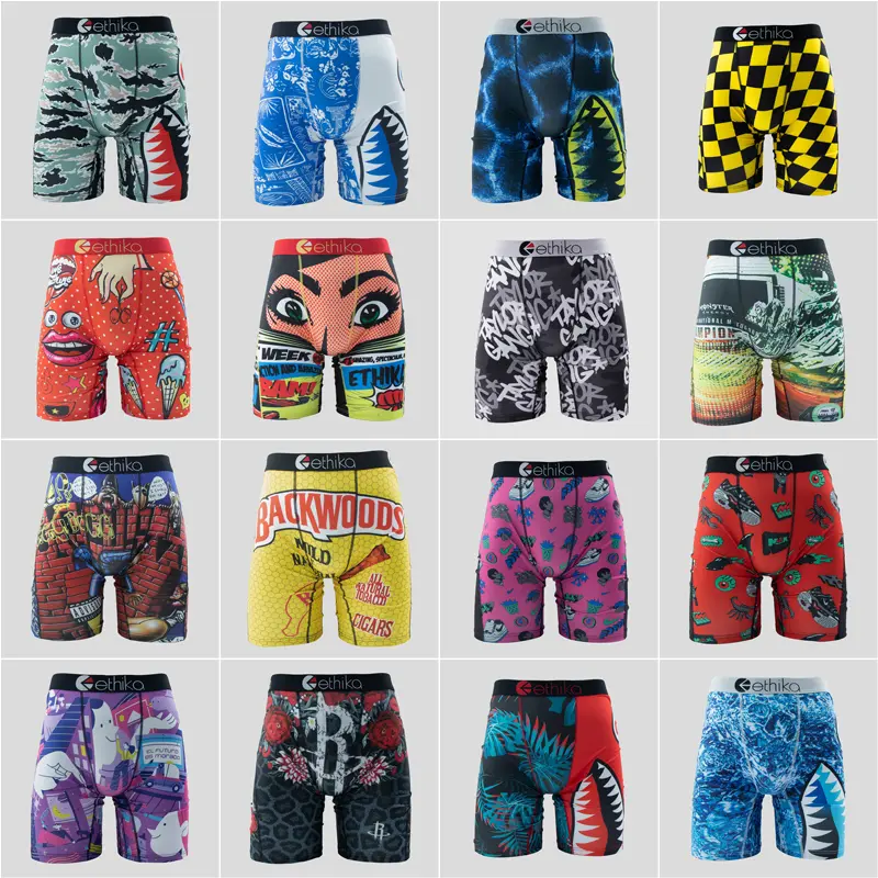 Sexy Men Underwear Boxers Male Panties Lingerie Men Underpants Boxershorts Plus Size L-XXXL Man Boxer Briefs Breathable Trunks