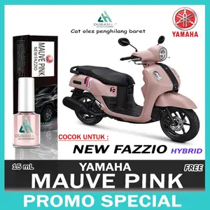 CAT OLES PENGHILANG BARET MOTOR MAUVE PINK YAMAHA ALL NEW FAZZIO  HYBRID