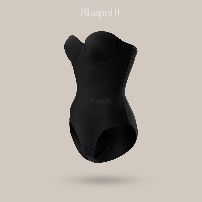 Bodysuit Định Hình Dáng Quây tháo rời dây Shapefit BS09 mặc cùng Váy Tiệc Đầm Dạ Hội