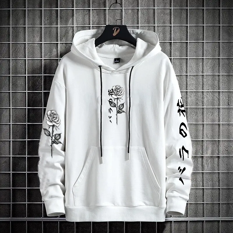 hoodie kece flowrose unisex X-XXL Fleece Distro 3