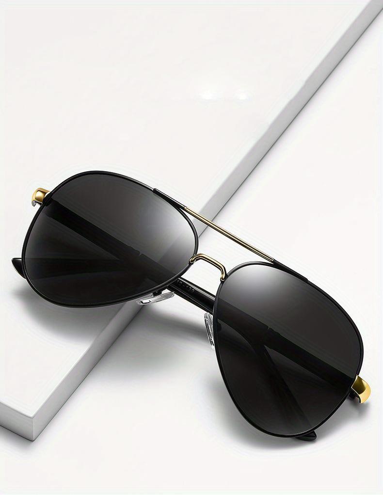 Product Introduction of Polarized sunglasses for men, 1 pc, UV protection, metal, driving, large frame 1
