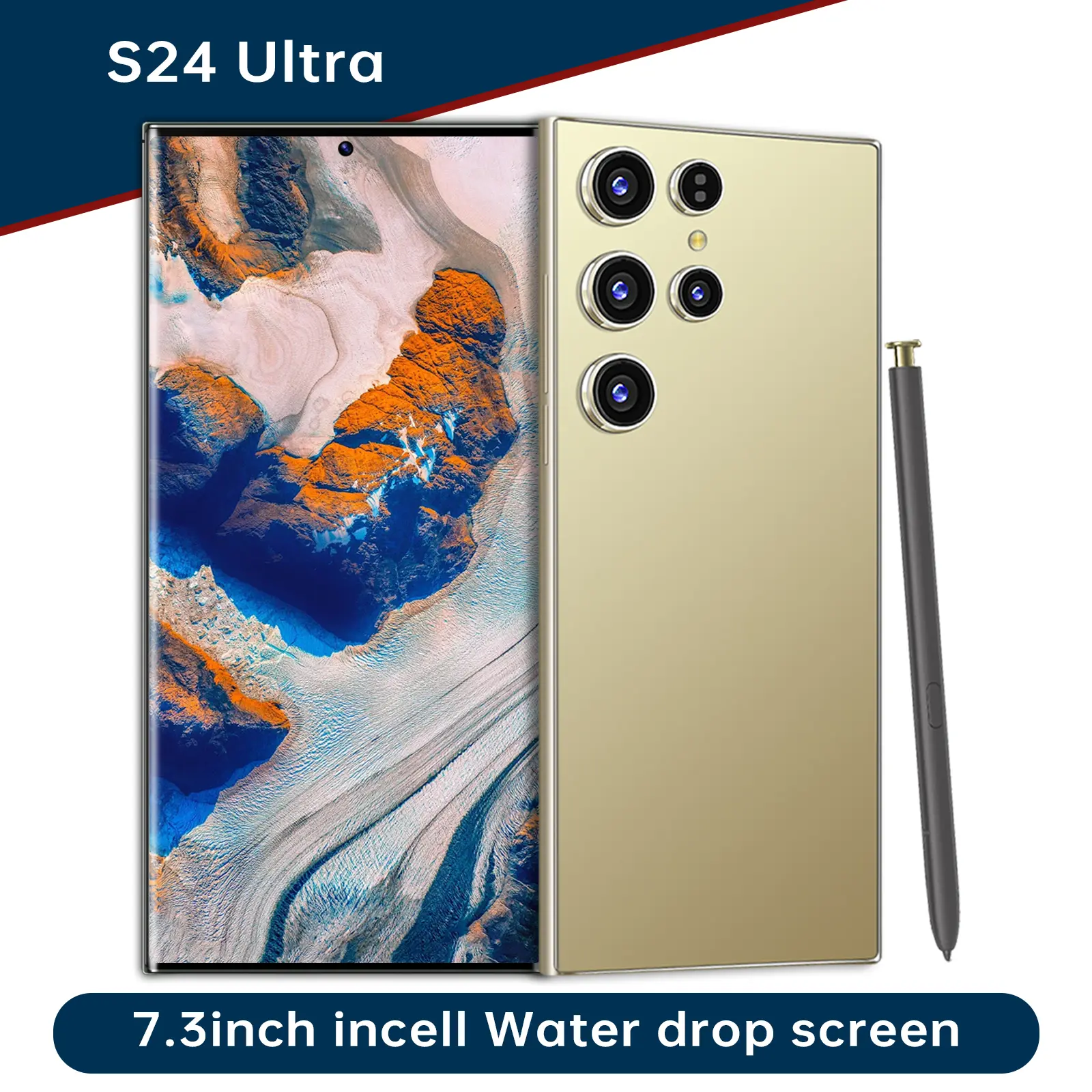 Galaxy S24 Ultra Điện thoại (8GB/256GB) - Hàng chính hãng - Màn hình Super AMOLED 7.3” FHD+ 90Hz, Chip MediaTek Dimensity 6800+ mạnh mẽ, Camera sau 50 MP sắc nét