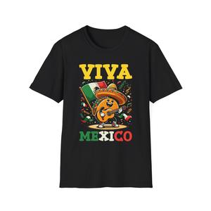 Viva Mexico T-Shirt, Funny Taco Shirt, Cinco de Mayo Tee, Unisex Softstyle
