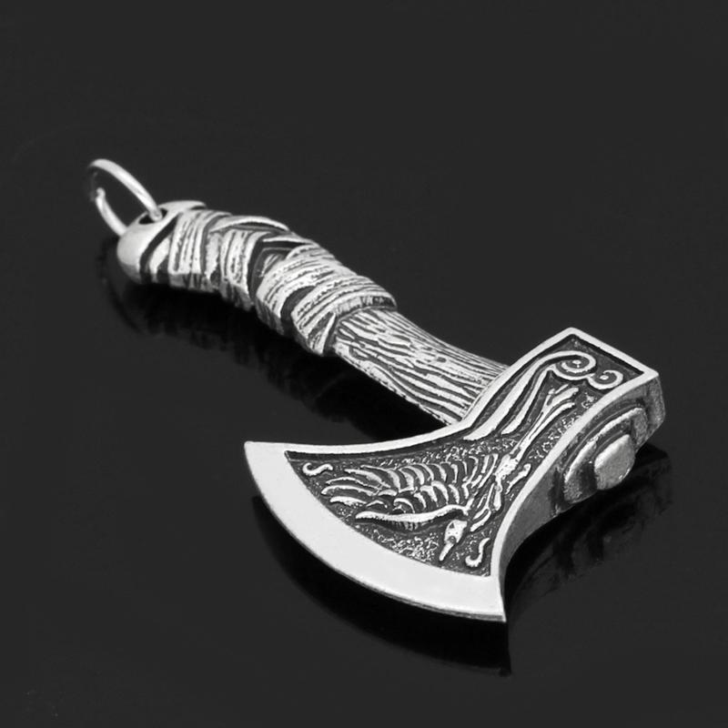 Vòng cổ nam nữ dây chuyền Titan Asta Accessories màu bạc unisex đẹp phụ kiện thời trang - Vòng Cổ Axe 1