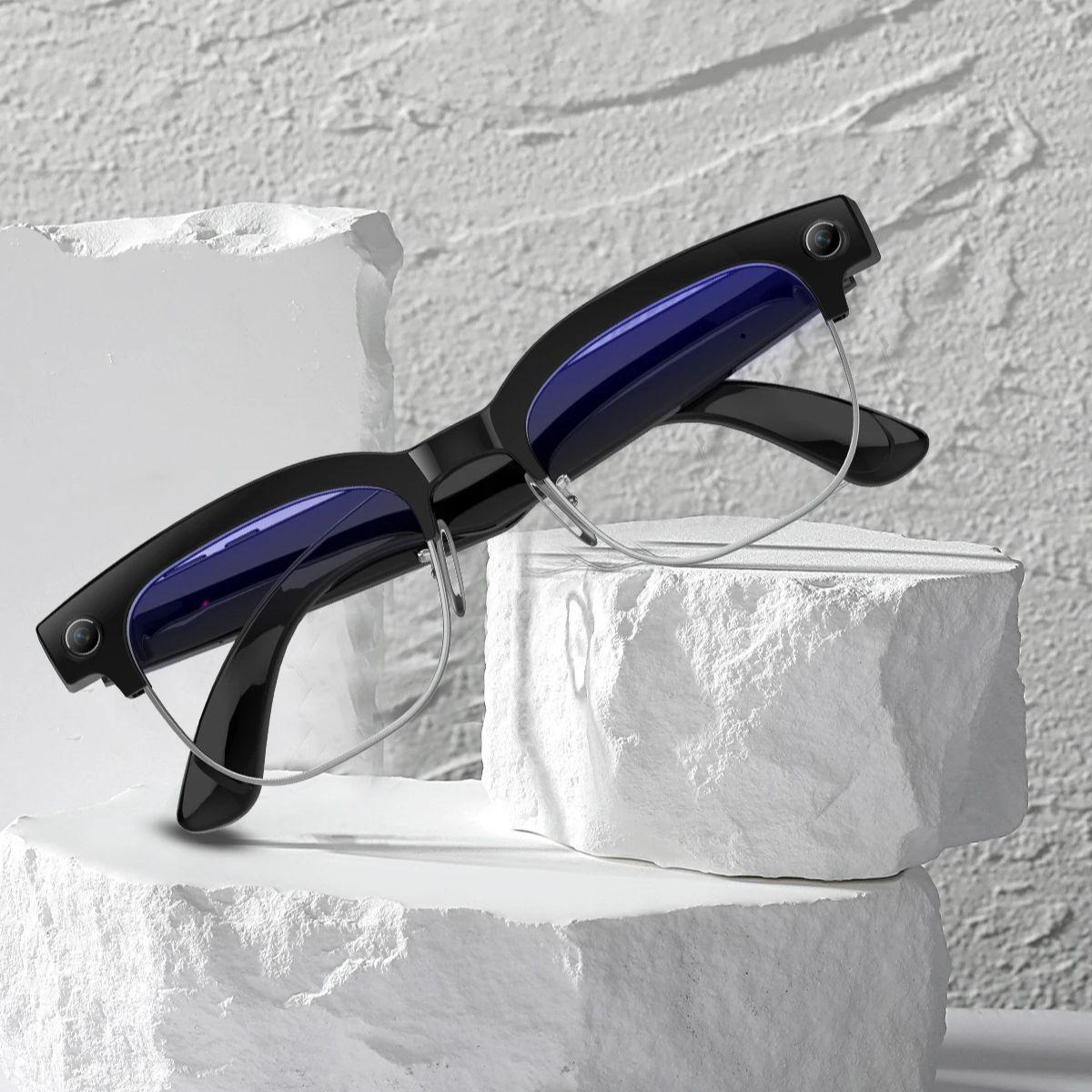 Amovan 2026 Smart Glasses AI 4K UHD 8MP 800W Camera Video Bluetooth Call Translation Voice Assistant Music Smart Glasses For Men - Image 5