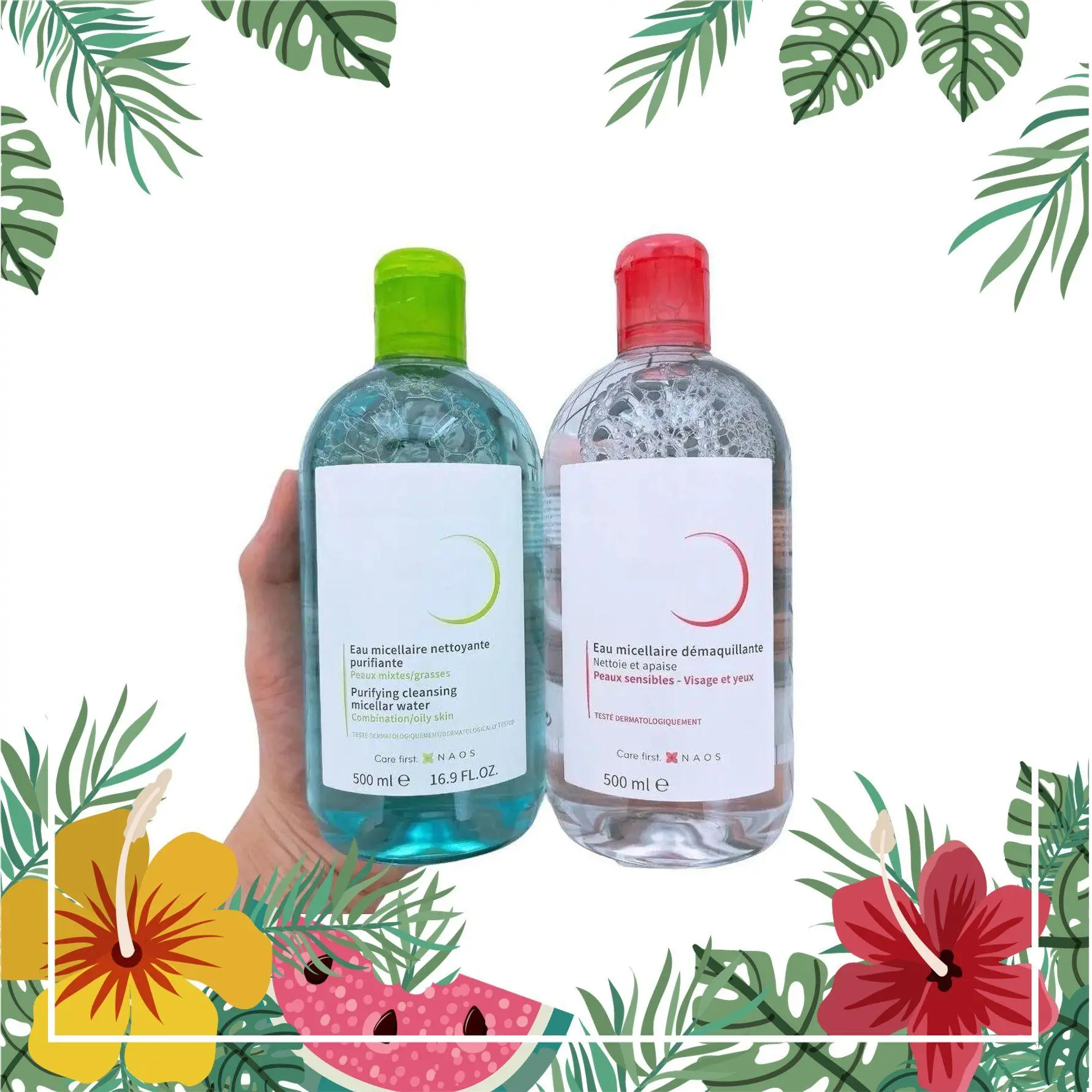 Tẩy trang bi0deermaa 500ml cho mọi loại da Cosmetic Cosmetic