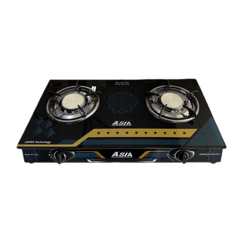 Asia - Bếp gas đôi hồng ngoại  tiết kiệm 30% gas bếp gas (mẫu mới) Bếpga bếp  gas counter  top bếp  ga bếp  khói bếp  ga
