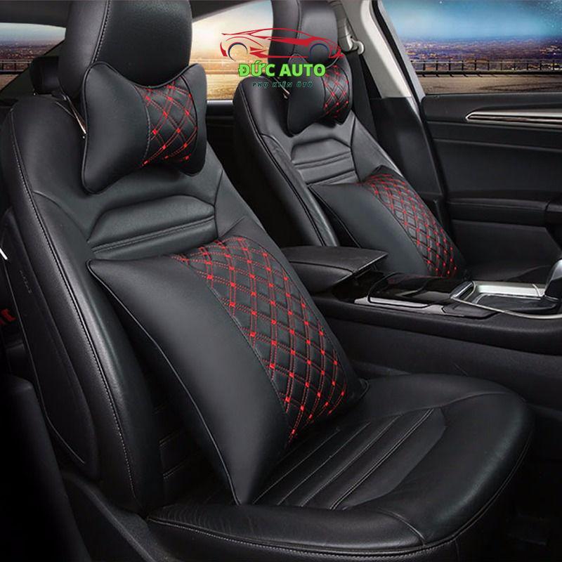 Gối Tựa Đầu Ô Tô Tựa Lưng Ô Tô Chất Liệu Da Cao Cấp Chống Đau Mỏi Cổ Vai Gáy Tạo Cảm Giác Thoải Mái Khi Lái Xe T08 Nội Thất tua dau