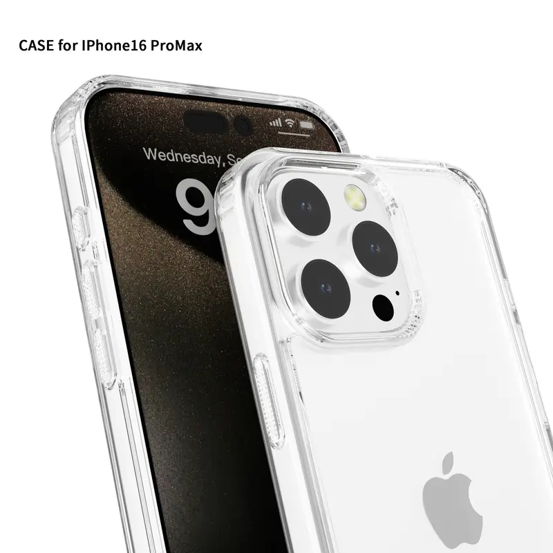 Ốp Không Gian Cho Iphone15, Ốp Vỏ Bảo Vệ Trong Suốt, Chống Rơi, Ốp Điện Thoại Acrylic, Tương Thích Với Iphone16promax 3