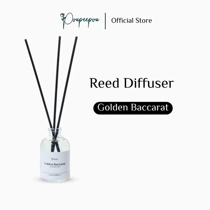 Poupeepou Diffuser Aromatherapy Aesthetic dan Refill Diffuser | Difuser Aroma Pengharum Ruangan Pewangi 4