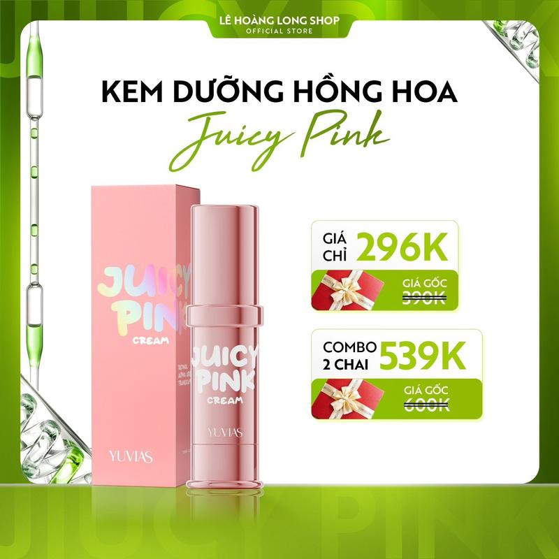 Kem Dưỡng JUICY PINK, Dung Tích 7gram hỗ trợ hồng da