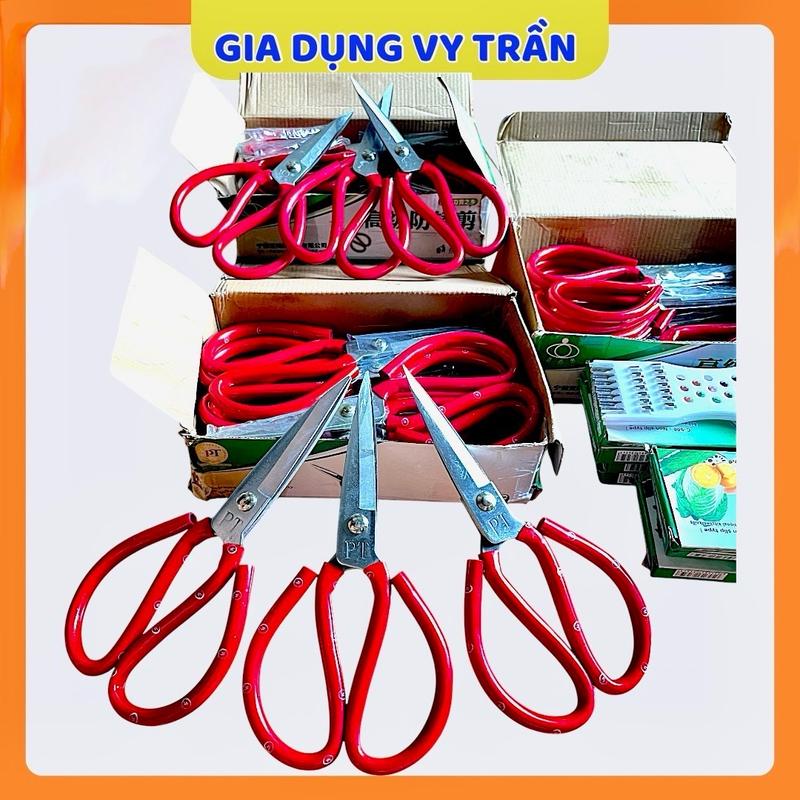[TẶNG DAO BÀO]COMBO 3 Cây Kéo Thép Không Gỉ Dài 24cm.Kéo Cắt Gà Làm Cá.Tay Cầm Bọc Nhựa Êm Tay. keo  cắt  gà