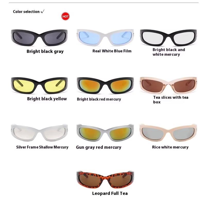 Product Introduction of Kính râm thể thao, Thiết kế tương lai và công nghệ, Phong cách Punk đi xe đạp, Dành cho nam và nữ, Trào lưu ngoài trời 2