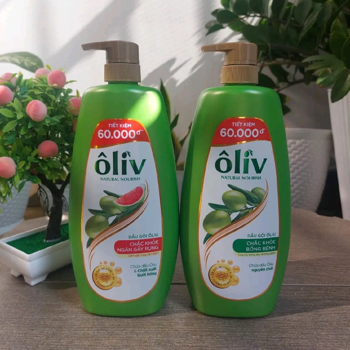 Dầu Gội Ôliv 1 Lít(1000ml) Chắc Khỏe Bồng Bềnh & Chắc Khỏe Gẫy Rụng