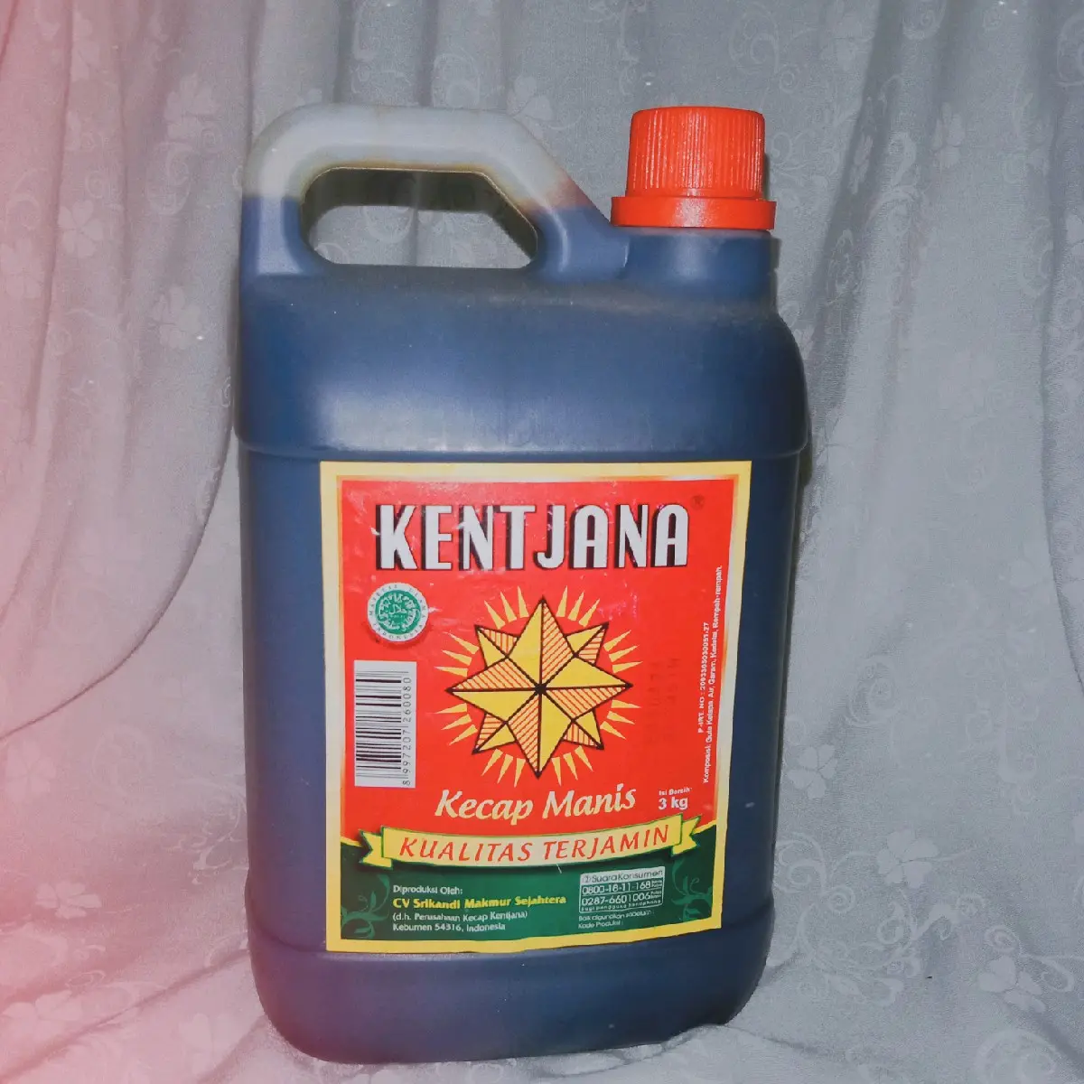 Kecap KENTJANA Khas Kebumen Jerigen 3kg Manis Alami Alami