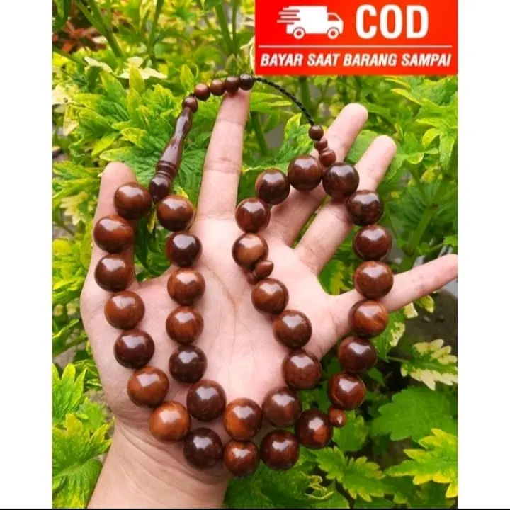 Tasbih 33 butir ukuran 7 8 10 12 kaukah kaokah