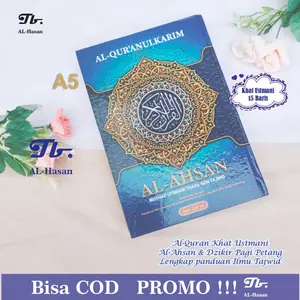 Al Quran Non Terjemah Sedang  Al Ahsan Khat Ustmani A5  15 Baris Hard Cover Bisa di Dapatkan Hanya Di Tb Al Hasan Palasari Bandung