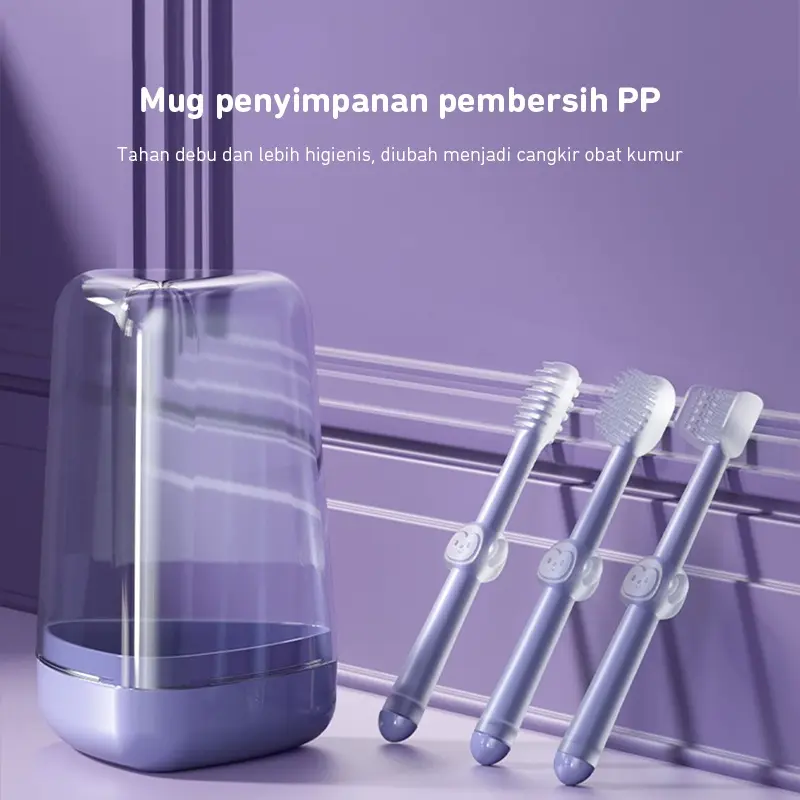 （COD）Sikat Gigi Bayi pembersih lidah bayi Sikat 4 in 1 penyedot ingus bayi  Perawatan Mulut Bayi Sikat Gigi Silikon Bebas BPA/ Sikat Gigi Lidah Bayi 3 in1 Food Grade Silikon Pembersih Mulut Baby Newborn Infant Toddler Girls Boys Brush 6