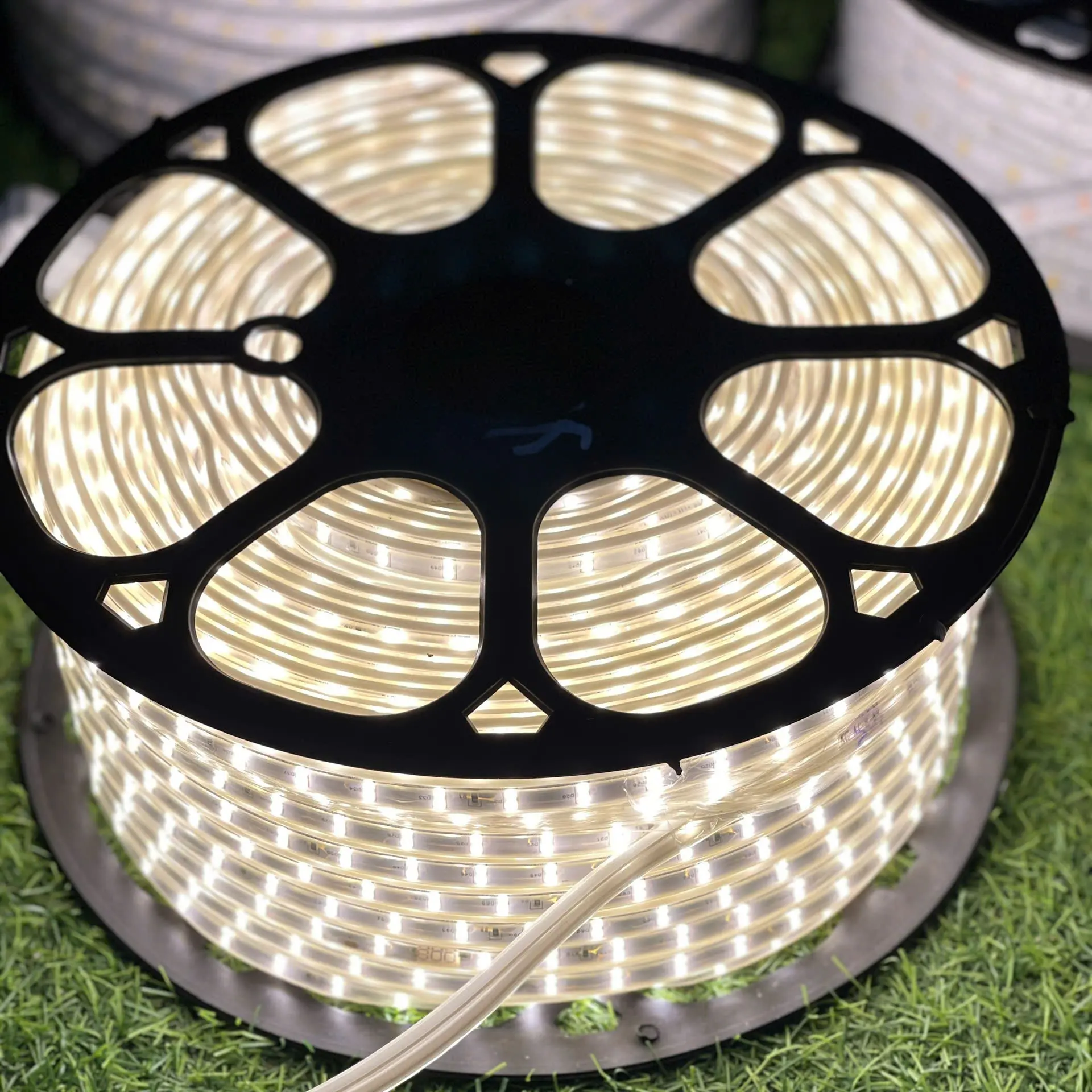 Dây Led Trang Trí, Quấn Cây, Hắt Trần, Chống Nước Ngoài Trời, Sử dụng điện 220V, Cuộn 100M, Tặng Kèm Nguồn