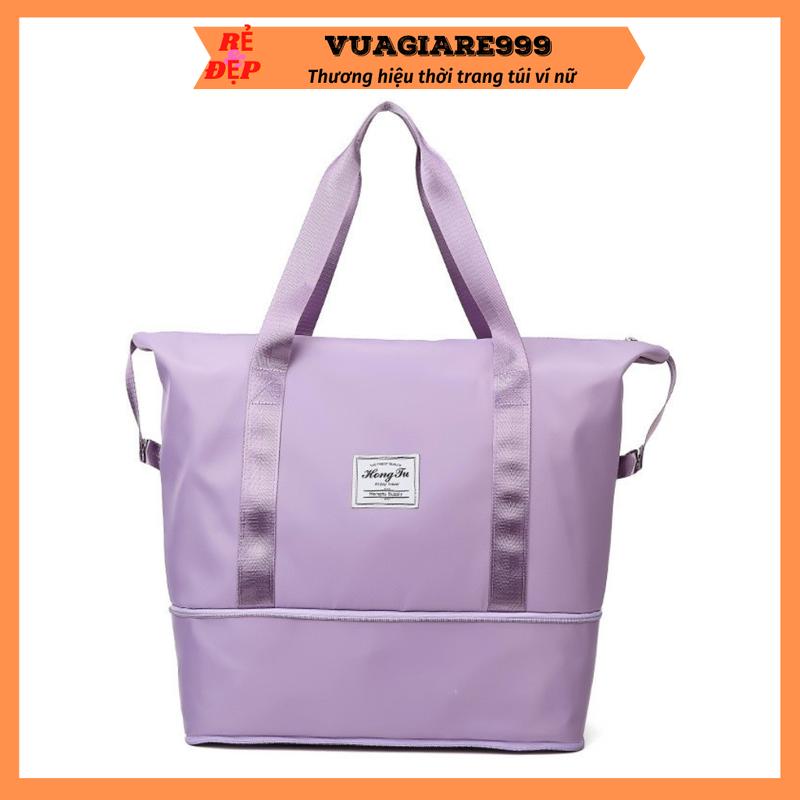 Túi xách du lịch cỡ lớn 2 tầng đa năng nam nữ đựng quần áo mỹ phẩm tiện dụng DL03