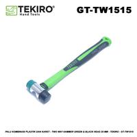Gambar Tekiro Palu Kombinasi Plastik dan Karet - Two Way 25 mm GT-TW1515 dari Drill&Co Kota Administrasi Jakarta Barat 2 Tokopedia