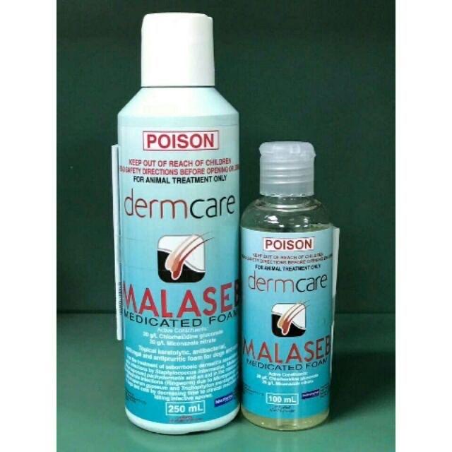 Sữa tắm đặc trị nấm, ngứa, viêm da Malaseb (chai chiết 50ml) dành cho thú cưng 0