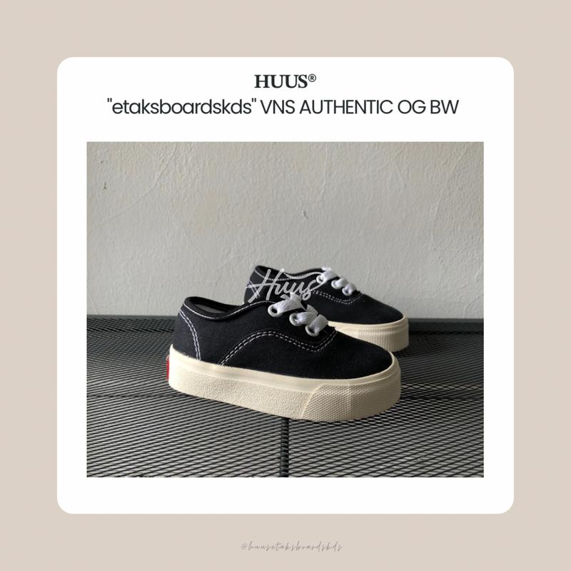 Sepatu Anak Perempuan vns authentic og black white | premium Fashion 0