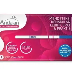 Andalan Strip Pregnancy Test Pack Testpack Tespek Alat Tes Kehamilan Cepat dan Akurat