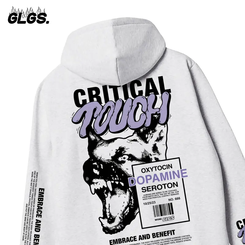 GLGS Sweater Hoodie Pullover Critical Touch Fleece Shop
