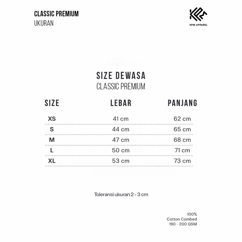 Product Introduction of [BELI 1 DIKIRIM 2] KPM Apparel 2 Pcs Kaos Classic Premium Reguler dan Big Size Cotton Combed 20s Nyaman Polos Basic Pendek 0