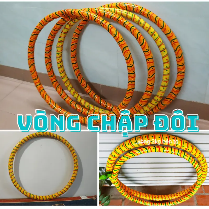 vòng lắc giảm eo tan mỡ bụng loại 1.8- 2kg dành cho người đã biết lắc