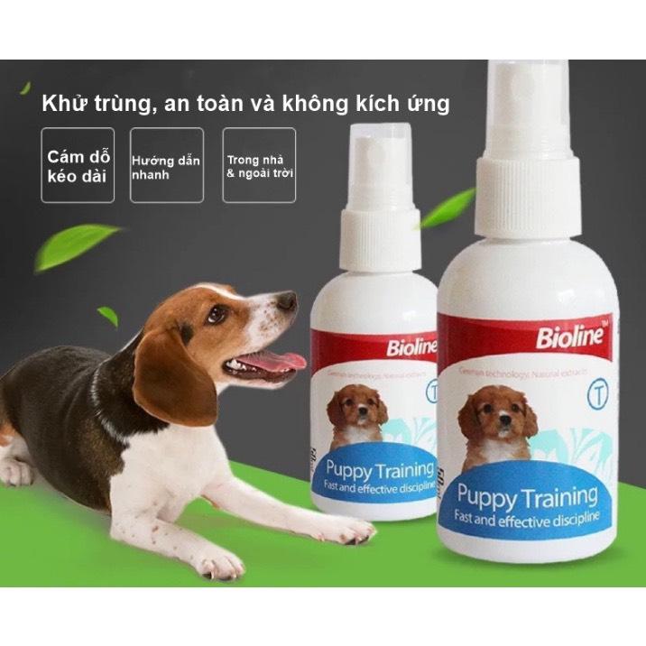 Lọ Dung Dịch Xịt Huấn Luyện Đi Vệ Sinh Đúng Chỗ Cho Chó Mèo - Nước Hướng Dẫn Đi Vệ Sinh Cho Thú Cưng 3