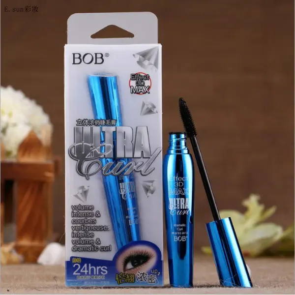 Bob มาสคาร่า 3D หนา สวย งอน ยาว กันน้ํา กันเหงื่อ ไม่เลอะ มาสคาร่า 3D หนา สวย บุรุษ【แท้ การออกใบอนุญาตแบรนด์】