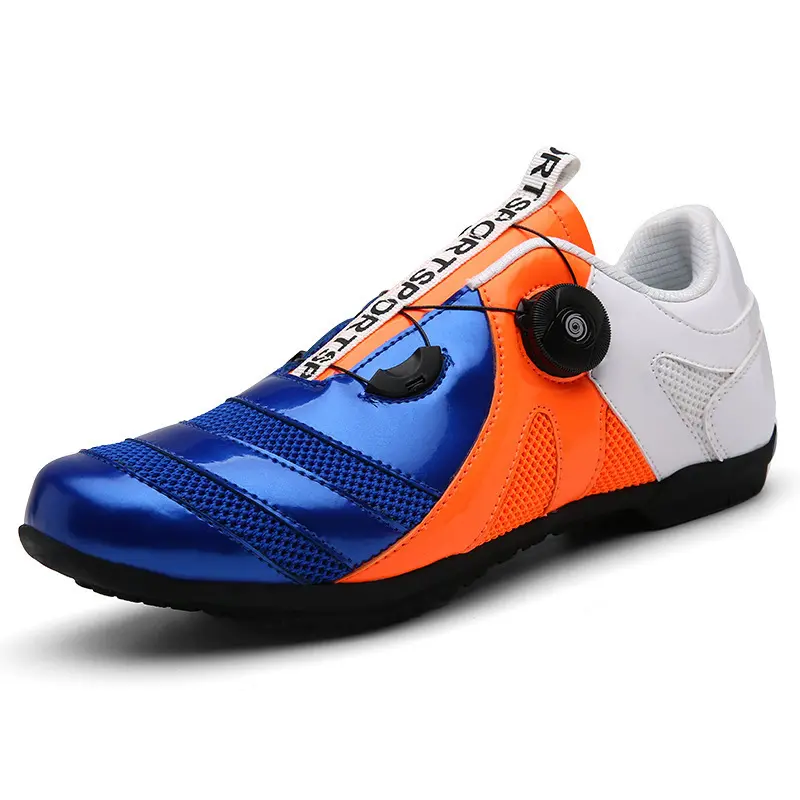 Outdoor Cycling Shoes Bicycle Shoes New Lock-Free Riding Shoes Casual Men's and Women's Road Bicycle Power Shoes Breathable Mountain Cycling Sneaker