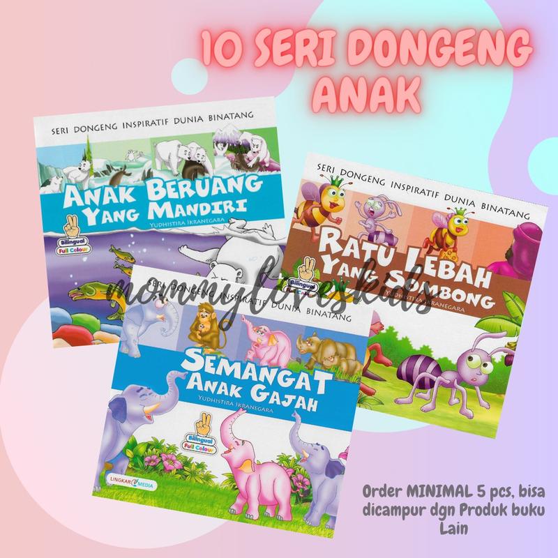 Buku DONGENG Cerita Anak INSPIRATIF DUNIA BINATANG FABEL 0